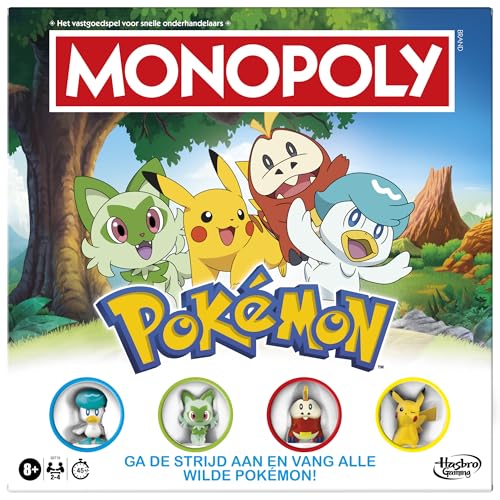 Monopoly Pokémon Edition Jeu de société - Version néerlandaise