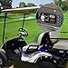 10L0L Golf Cart Key Switch Console Plate Panel for EZGO TXT PDS 2003-up Electric, Equipted Forward Reverse Switch & LED Digital Voltmeter & 12V 3.0 Fast Charger Dual USB Socket