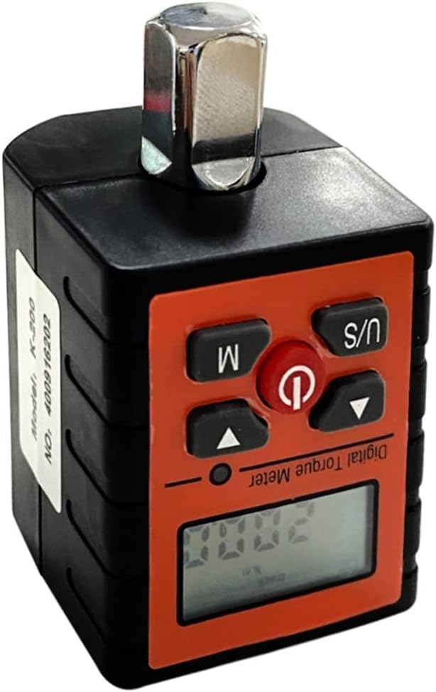 ZAIED Digital Torque Adapter Digital Torque Meter Torque Meter Torque Wrench Torque Tester Prefabricated Adjustable Auto Repair Tool Maintenance High Accuracy (Color : Onecolor, Size : 3-30Nm)