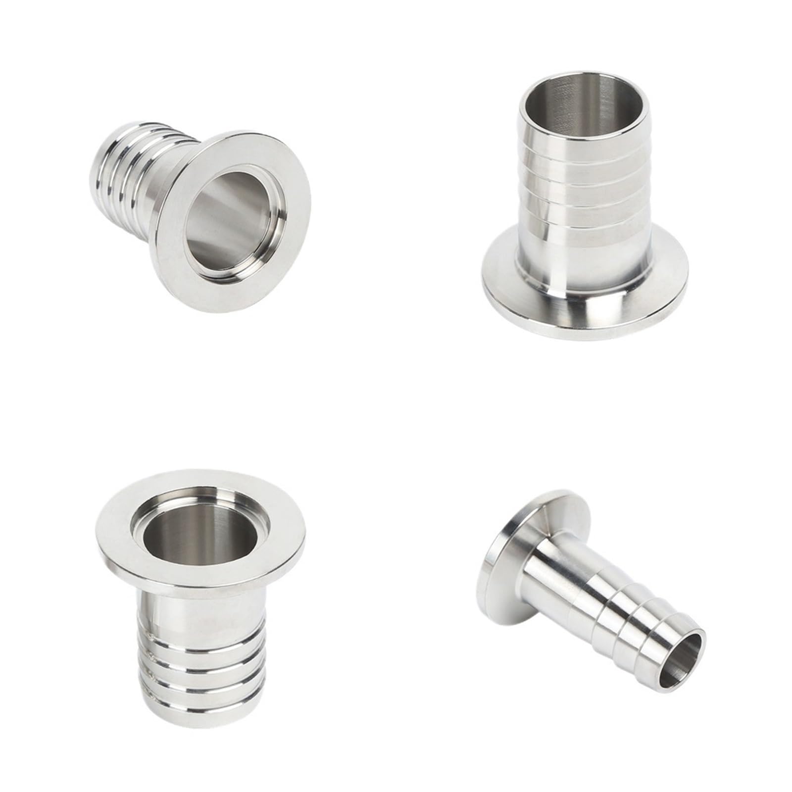 Adaptador KF25 para manguera de vacío OD 6mm en instalaciones de fluidos