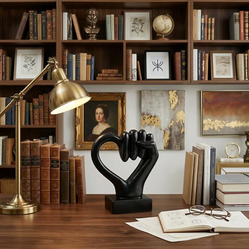Escultura de Mano Heart Eclectic para Decoración Hogar miniatura 4