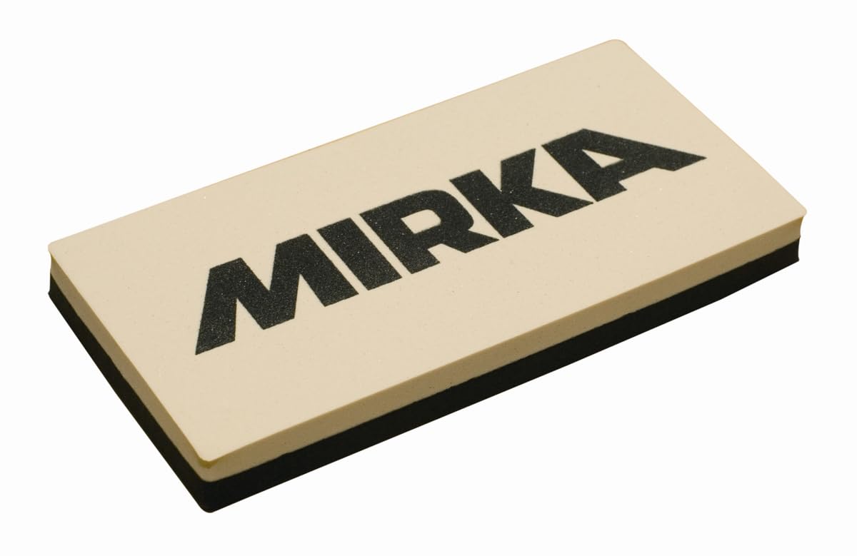 Mirka8392201011 Hand Block Double Sided Soft, Hard, 125 x 60 x 12 mm