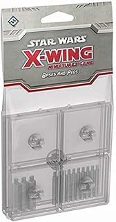 Star Wars X-Wing 1st Edition Miniatures Game Clear Bases & Pegs EXPANSION PACK | Strategy Game for Adults and Teens | Ages 14+ | 2 Players | Average Playtime 45 Minutes | Made by Atomic Mass Games