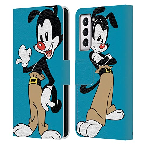 Étui portefeuille Animaniacs pour Samsung S21 5G, idéal pour les transports