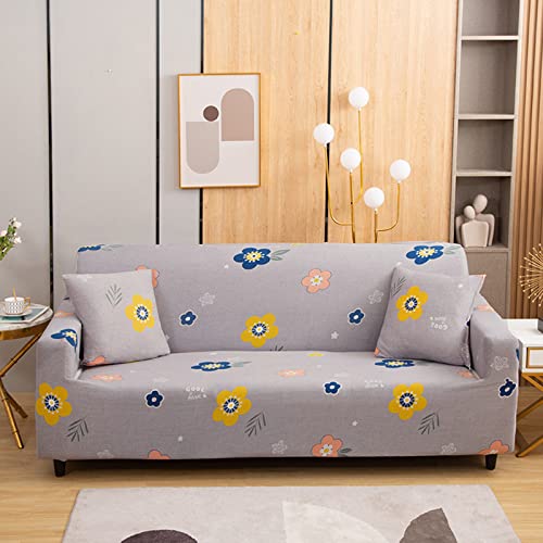 Housse de canapé extensible imperméable lavable universelle taille 2 places