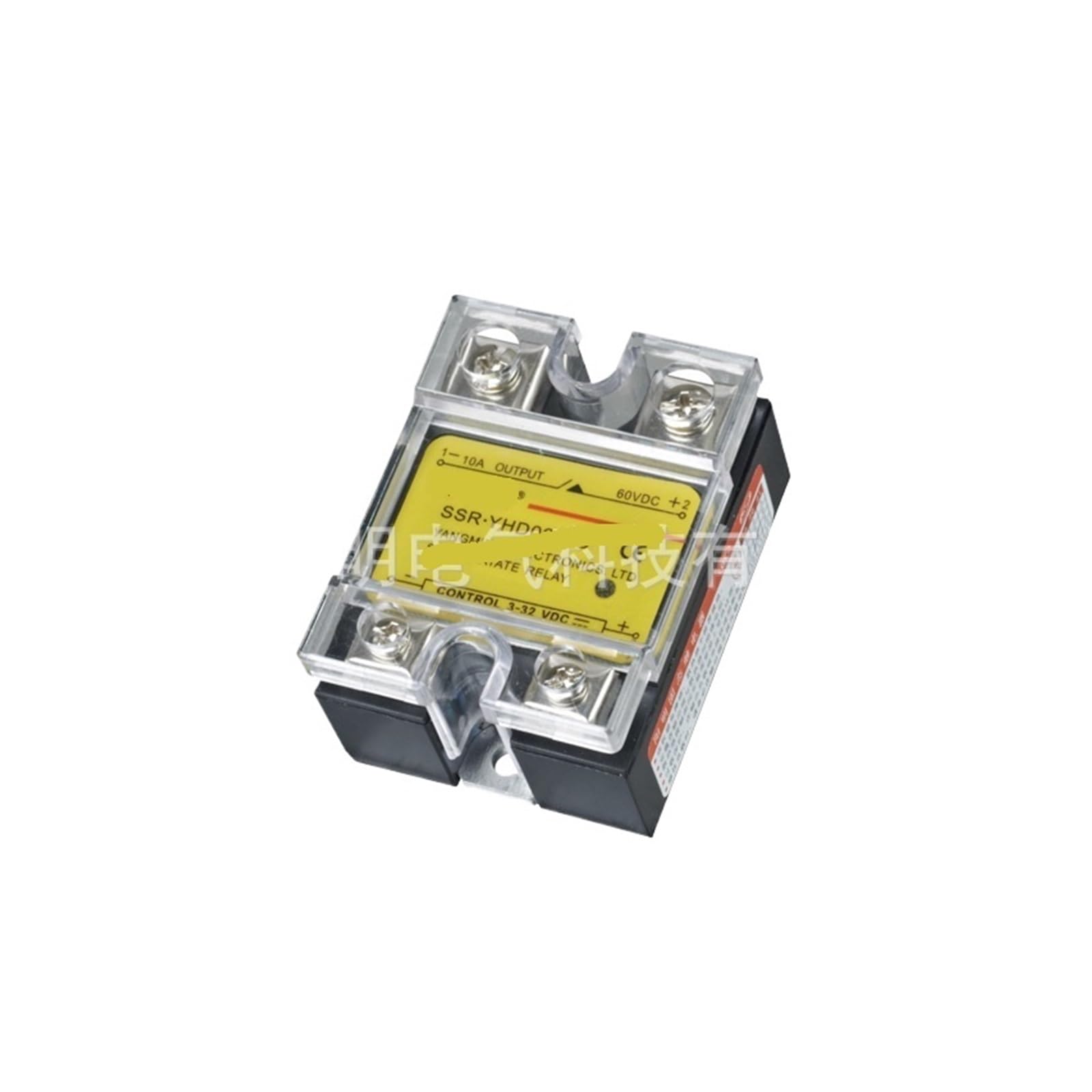 Relais à semi-conducteurs YHD0640D CC 60V 40A monophasé pour circuit électrique