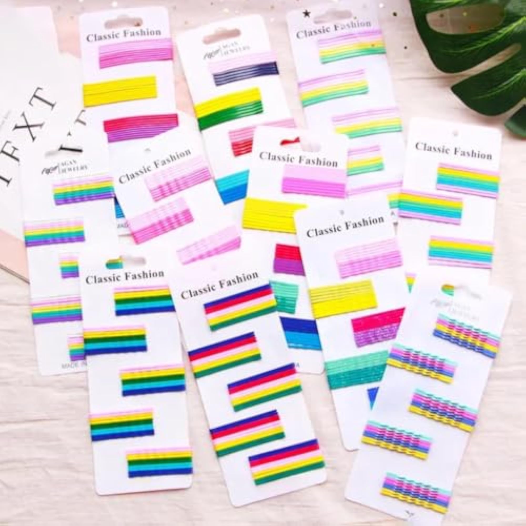50 Pcs Multicolour Bobby Pins Set, Hair Accessory