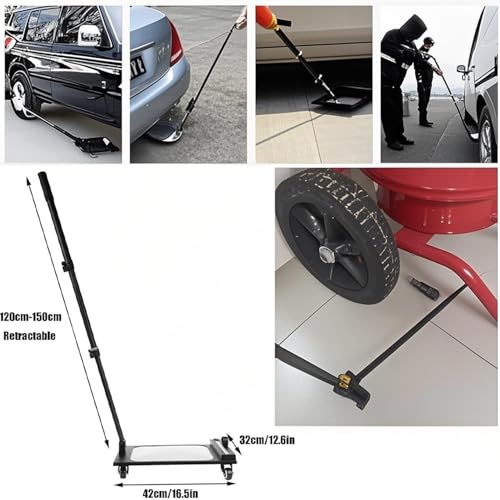 Debajo del Espejo de inspección del vehículo con la luz led - Sistema de inspección de chasis de Coche telescópico de Mano para la Seguridad y el Mantenimiento