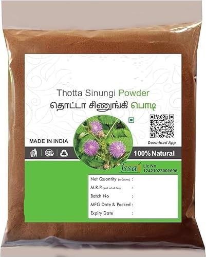 DX Thotta Sinungi Seed Powder Mimosa Pudica Seed Powder, 300g, 10.52 Ounce (Pack of 1)