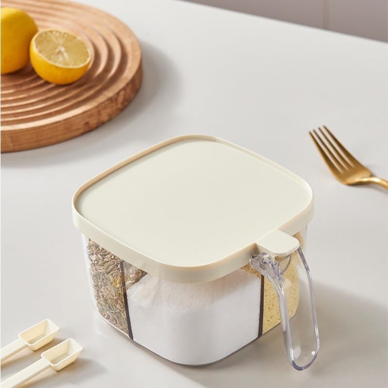 Seasoning Box Set Kitchen Home Use Four Grilled Container