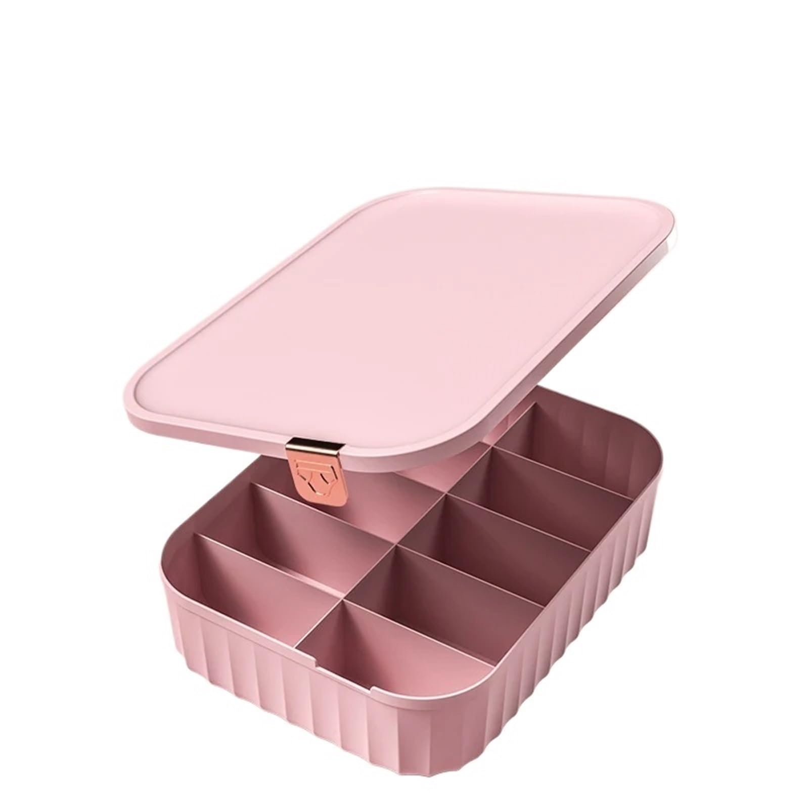 YDYAENIO Underwear Drawer Organiser Underwear Storage Box Closet Organizer Socks Drawer underwear organiser boxes for wardrobes(Pink 10 Grid)
