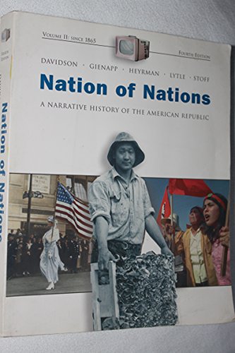 Nation of Nations: A Narrative History of the A... 0072315091 Book Cover