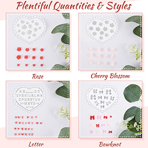 8 Pcs Small Flower Polymer Clay Molds Mini Flower And Leaf Polymer Clay Molds For Jewelry Making Rose Daisy Silicone Molds Earring Clay Cutters Polymer Clay Molds For Earrings Polymer Clay Decoration #TOP1