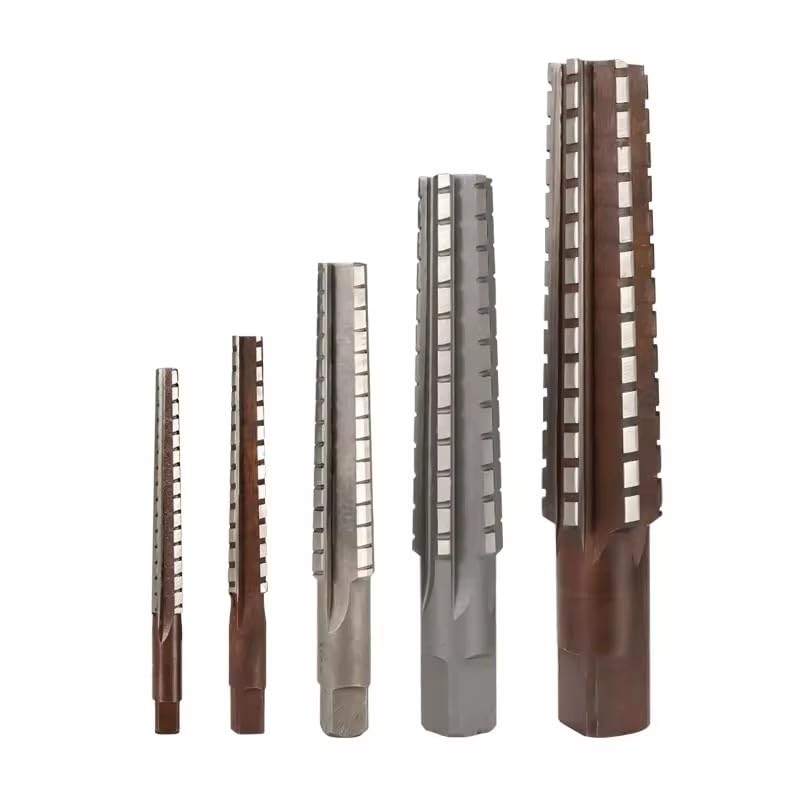 2pcs Morse Taper Reamer Set MT0/MT1/MT2/MT3/MT4 Steel Hand Reamers for Milling Finishing Cutter Tool,MT1