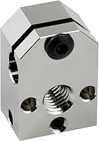 Vista 3 de Impresora 3D Bloque calefactor de cobre chapado a alta temperatura de 932.0 °F compatible con Phaetus Dragon Hotend Standard High Flow Extrusora