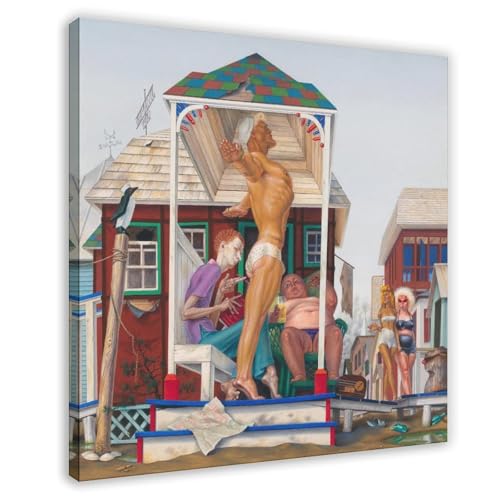 Fantasia on A Theme by Dr. S Prints : Impression sur toile 50x50 cm pour salon