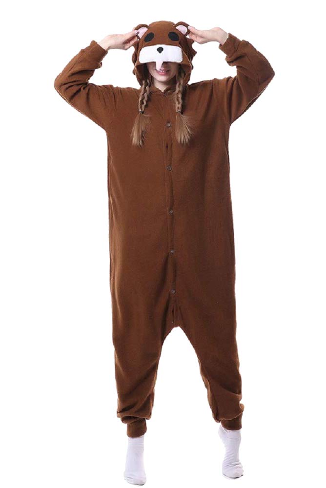Apiidoo Halloween Christmas Adult Animal Pajama One Piece Cosplay Onesie Costume