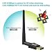 SeeKool Receptor WiFi AC600 Dual Band 5.8 GHz 600Mbps o 2,4 GHz...