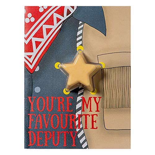 Bomb Cosmetics You're My Favourite Deputy Bath Blaster Card