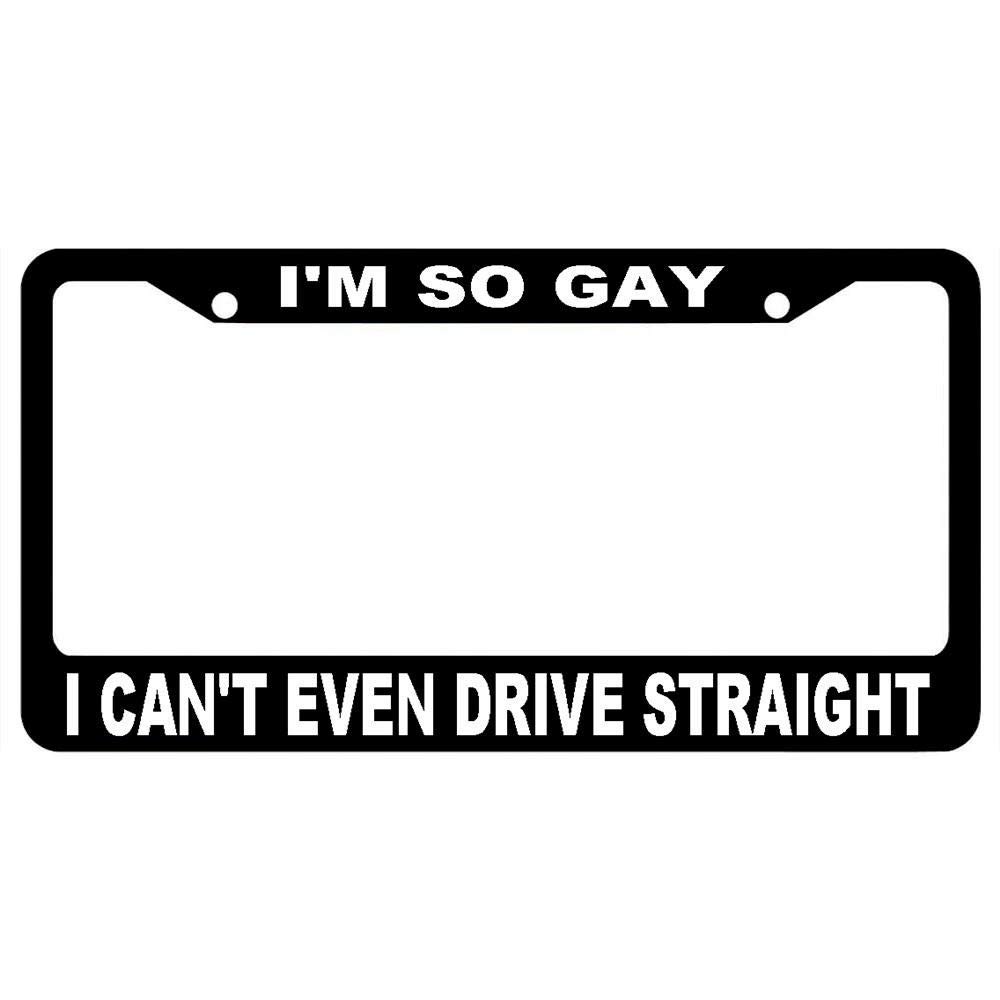 NOCITUN Funny Fashion Metal License Plate Tag Sign