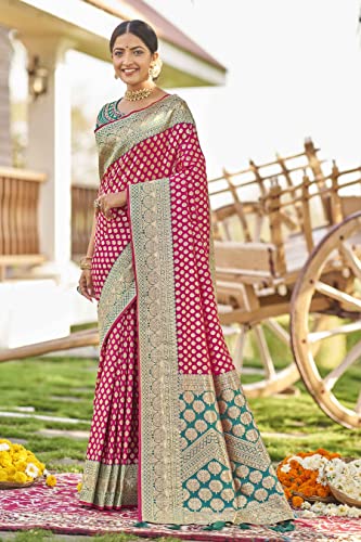 MANOHARI banarasi silk saree – image 3
