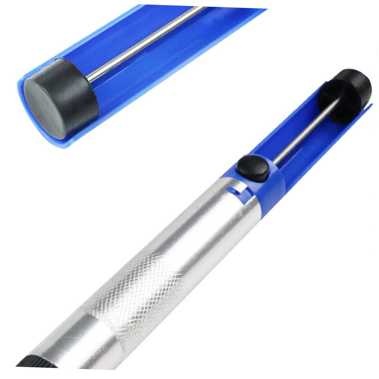 VILLCASE 2sets Solder Sucker Desoldering Vacuum Pump Strong Suction Solder Removal Tool 3pcs*2