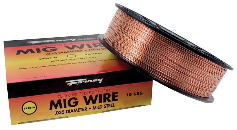 Forney Mig Wire Mild Steel 0.035 Dia 11 Lbs. Spool Bulk