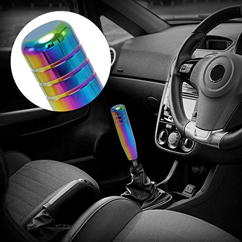 (Multicolor) 5.1" Racing Style Manual Universal Gear Shift Knobs Shifting Lever Fit Compatible With Tacoma Sti Nismo 2004 Honda Accord Subaru Honda Focus St Miata #TOP4