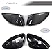Real Carbon Fiber Mirror Cover Compatible with 2014-2020 Audi A3 S3 RS3 (8V) Mirror Caps Without Lane Assist