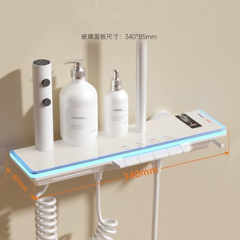 Cream Winds Piano Whites Constants Temperatures All Coppesr Shower Bathroom Home