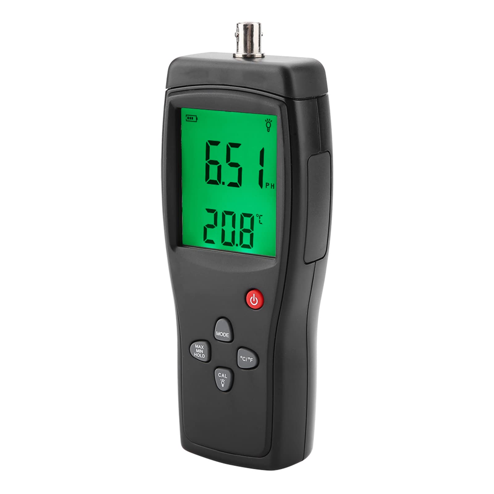 Zerodis Test 'acqua di qualità del Tester PH Digitale 0,00~14,00 Strumento di Misurazione con Scatola Stoccaggio e Sonda, Strumenti per la Misurazione 'attività Concentrazione Ioni Idrogeno