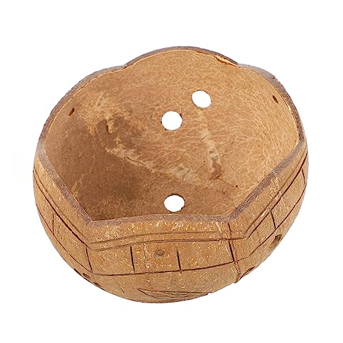 Toyvian 2 Piezas Colgando una Olla de Flores suculentas Plantas maceteros suculento Palma de Maceta de Decorativa Maceta Colgante cascara de Brown