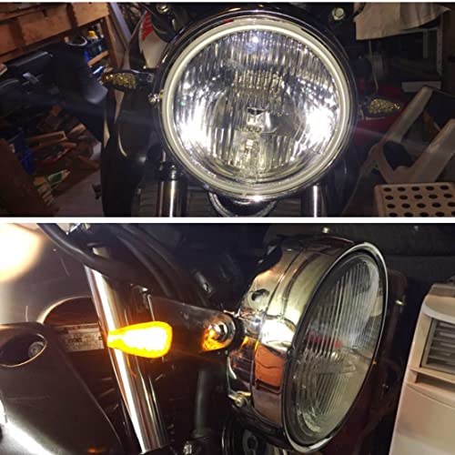 JZK 2pz 12V LED Indicatori di Moto forma a punta