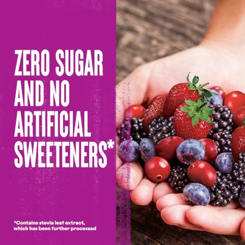 Image of Ocean Spray ZERO Sugar Mixed Berry Juice Drink, Cranberry Juice Drink Sweetened with Stevia, 101.4 Fl Oz Bottle (Pack of 6)