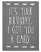 American Greetings Funny Birthday Card with Foil