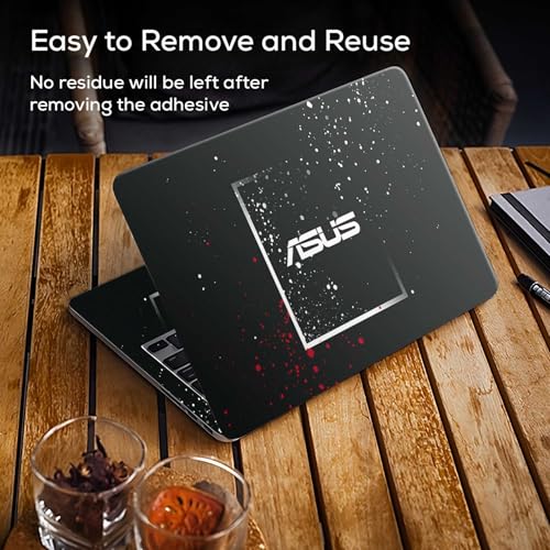 Image of DSGN 69 Full Body Laptop Skin Bubble-Free| Laminated| Removable| HD Quality Sticker for Laptops Upto 15.6 Inches Compatible with Asus