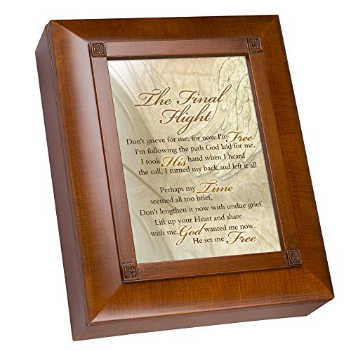 Don't Grieve for Me Remembrance Keepsake Box