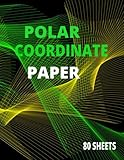  POLAR COORDINATE PAPER PAD: To create geometric patterns or other designs