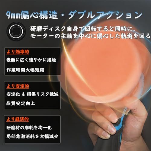 QUEENBABI 電動ポリッシャー の商品画像 4