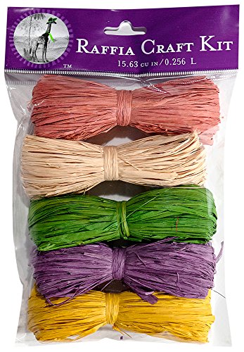 SuperMoss (40507) Raffia Craft Kit - Spring, April (Dusty Rose, ...