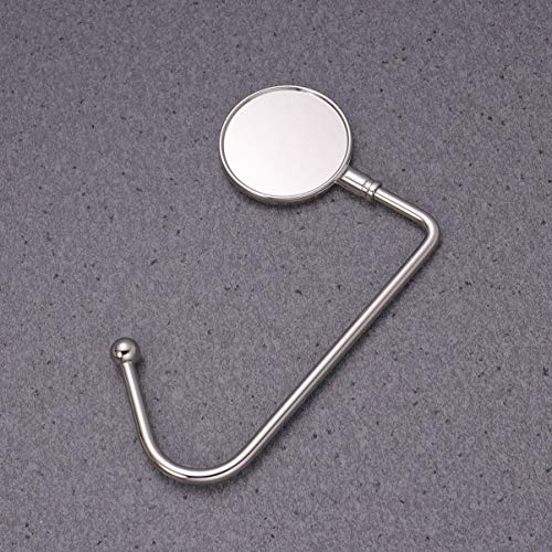 Ganchos de metal para mesa de Natal, 2 peças, ganchos de mesa para bolsas, bolsas, ganchos antiderra