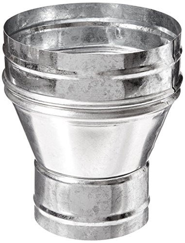 Hydrofarm Acr0604 Air Conditioning Duct Reducer, 6 By 4-Inch, Silver #TOP1
