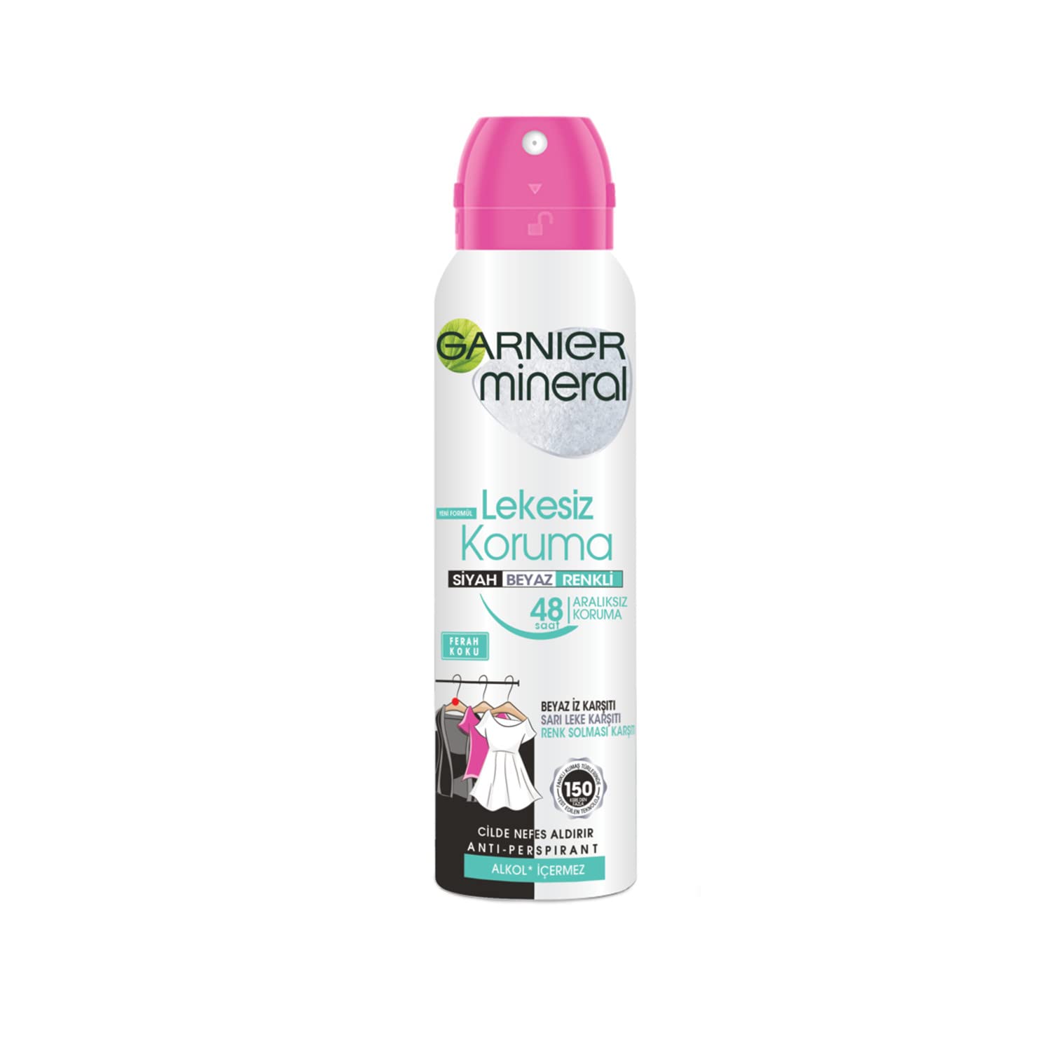 Garnier Mineral Lekesiz Koruma Deodorant 150ml