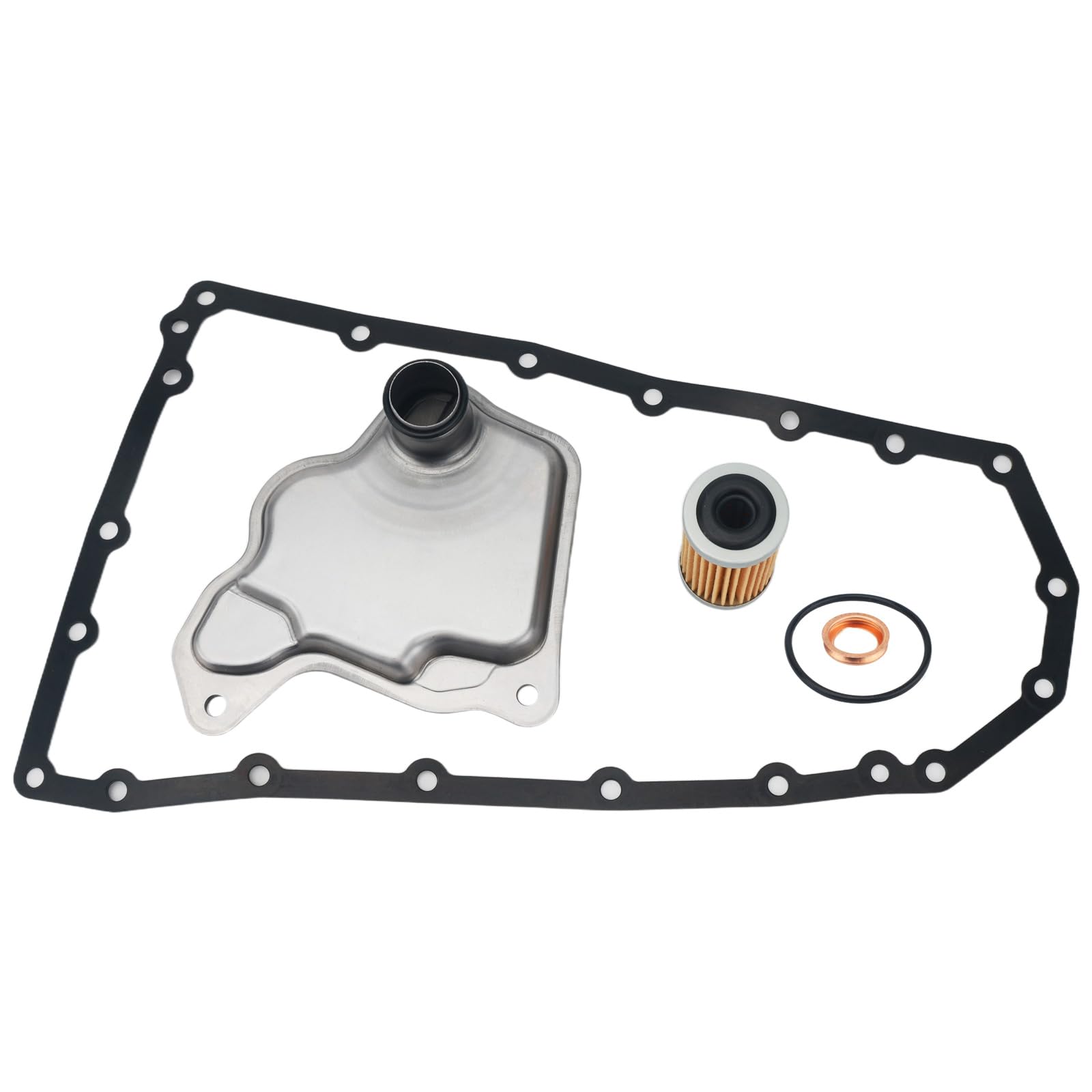 RARAYC Transmission Oil Pan Gasket Kit Compatible With Nissan Altima Maxima Murano Pathfinder Juke Quest Infiniti QX60 31726-28X0A Complete Set with