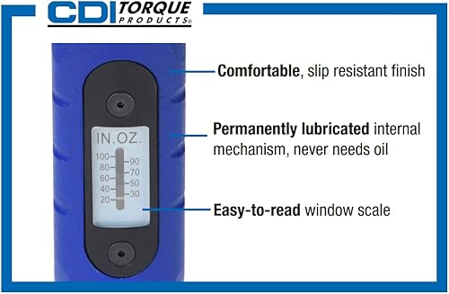 Miniatura 3 de CDI unidad hexagonal hembra microajustable de 14" de torque