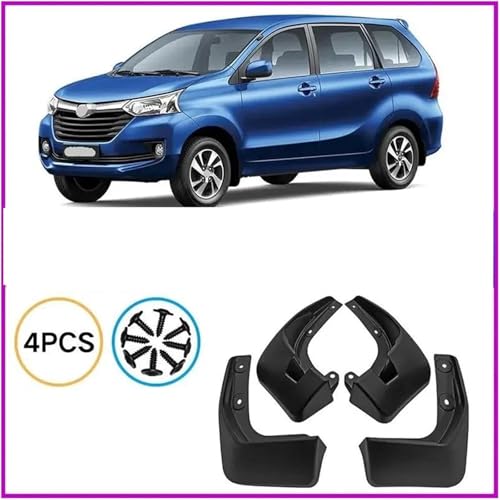 Guardabarros Toyota Avanza 2012-2021: Protector de ruedas contra salpicaduras y barro 4