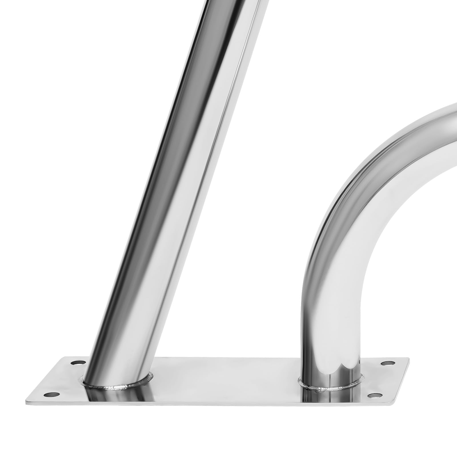 Pasamanos de piscina de acero inoxidable 304, mango estable con cubierta de neopreno, ayuda de entrada de hasta 120 kg, para piscinas interiores y exteriores