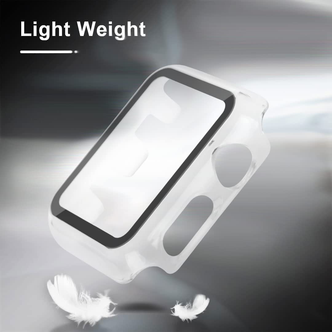 3PCS Copertura Completa Di Vetro Protettivo Per Apple Serie Di Orologi - Foto 10