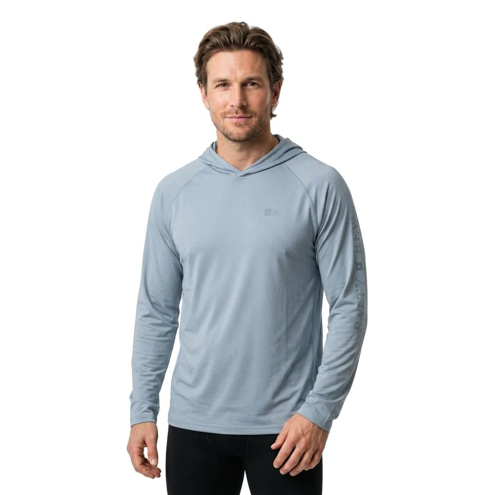 Salty Crew Rash Guard A Maniche Lunghe Apex Perforated Sunshirt M