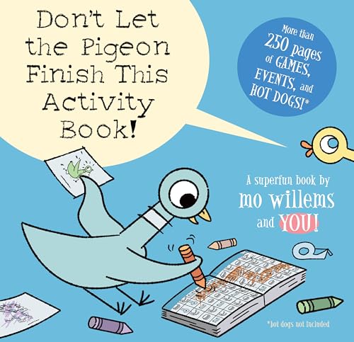 Image of Don't Let the Pigeon Finish This Activity Book!-Pigeon series
